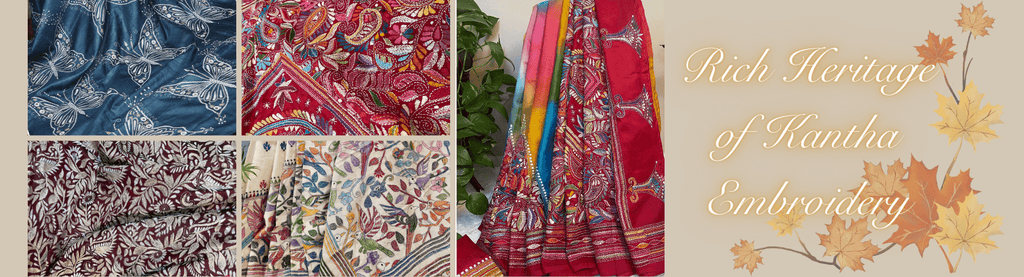 Crafting Stories with Threads: Explore the Rich Heritage of Kantha Embroidery