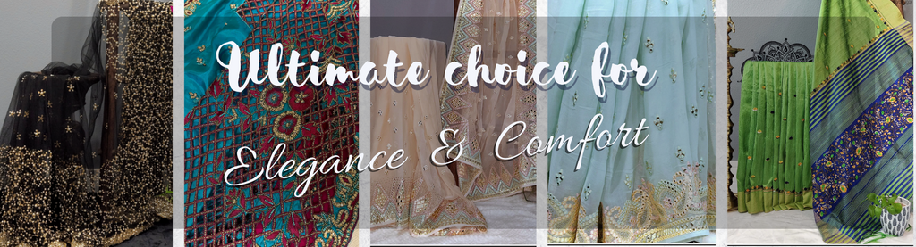 Superior fabrics that Define Designer Sarees