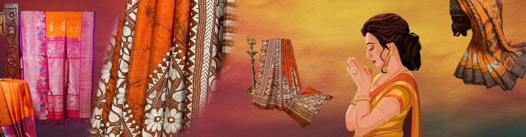Celebrate Navratri's first day with orange colour for vibrancy and spirituality