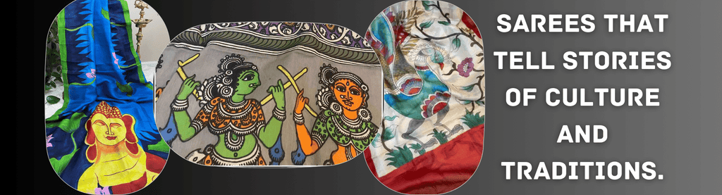 Sarees that tell stories of culture and traditions